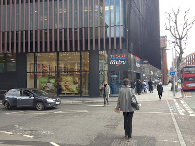 External shot of Tesco Metro Tooley Street 