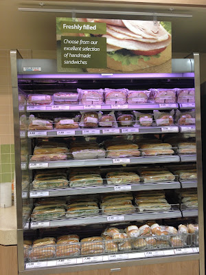 Tesco Metro Tooley Street freshly filled sandwich counter