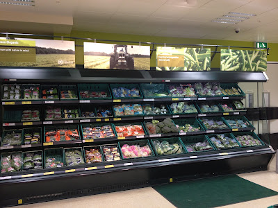 Tesco Tooley St Metro overhead produce signage