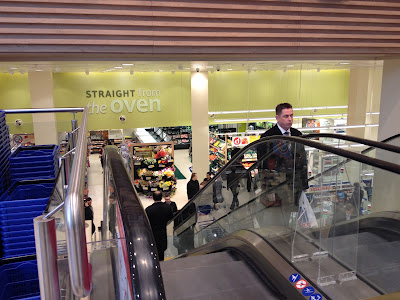 Tesco Metro Tooley Street escalators