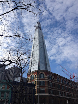 The shard near Tooley Street