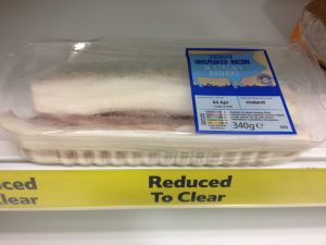 Tesco Poor quality bacon