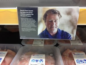 Warmer PoS featuring supplier stories helps with a 'warmer' Tesco. 