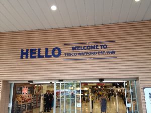 Tesco Watford Entrance