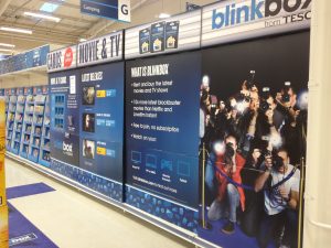 Blinkbox was also pushed as part of the seasonal offer.