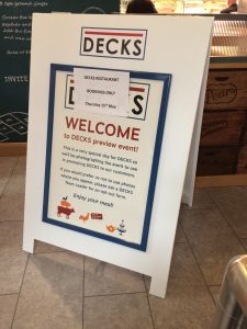 Decks - A new offer in Coventry and Lincoln.