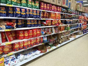 Walkers Crisps in the core range. 