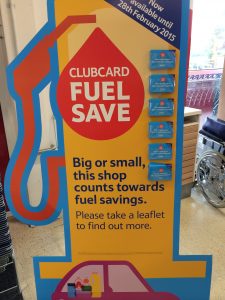 Clubcard Fuel Save.