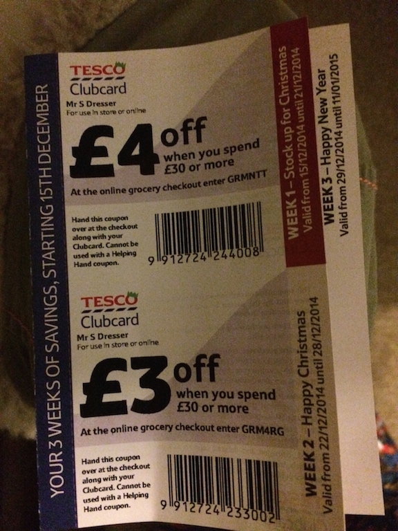 Vouchers are widespread, both part of the quarterly points update and 'extra' vouchers too.