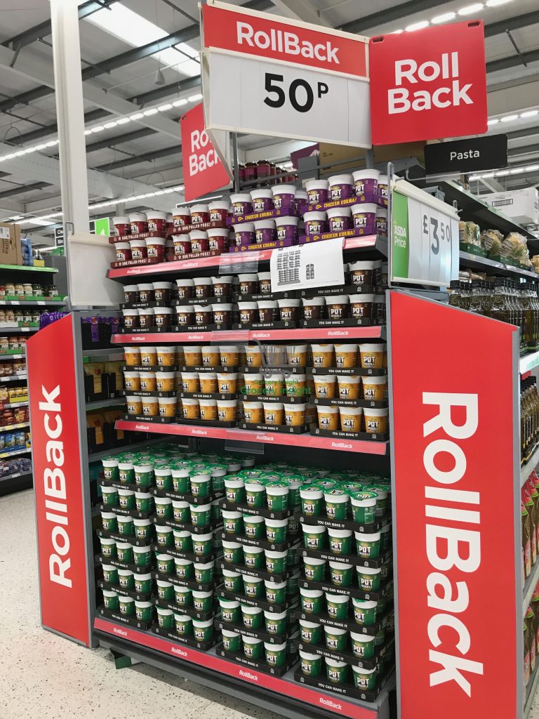 RollBack at Asda, very Wal-Mart.