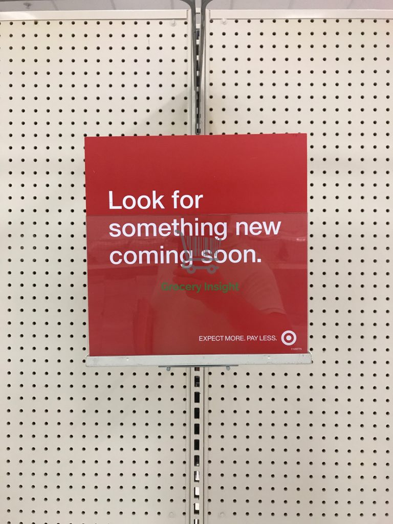 Target signage