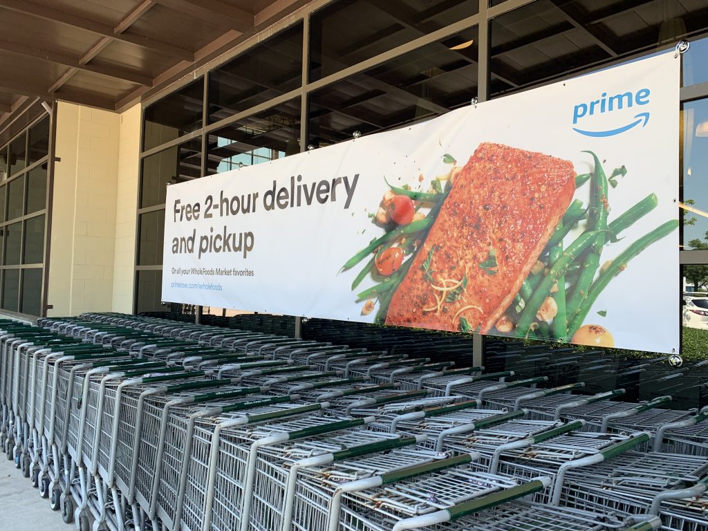 Whole Foods Prime delivery banner