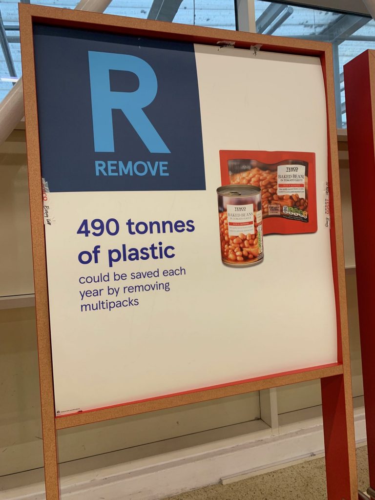 Reducing Plastic in Tesco Bar Hill