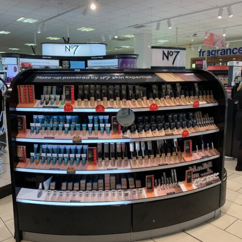 Boots Cosmetics Counter