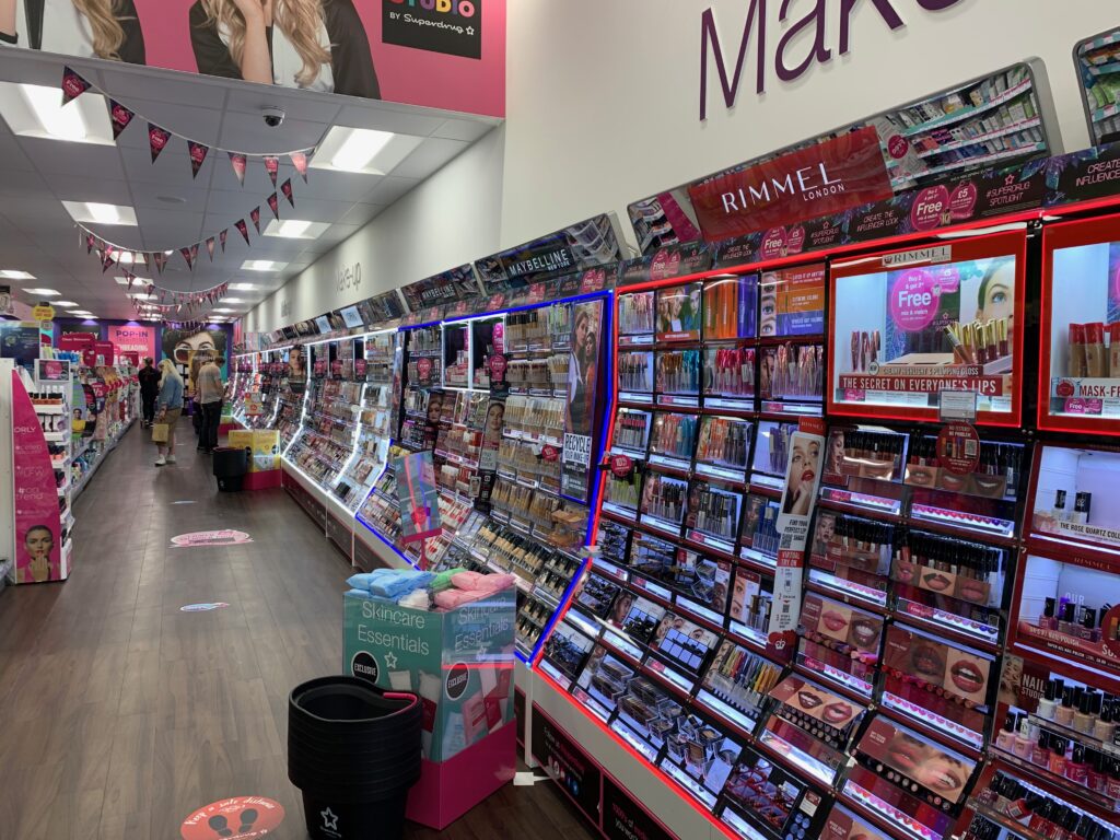 Retail image of the day Superdrug Cosmetics