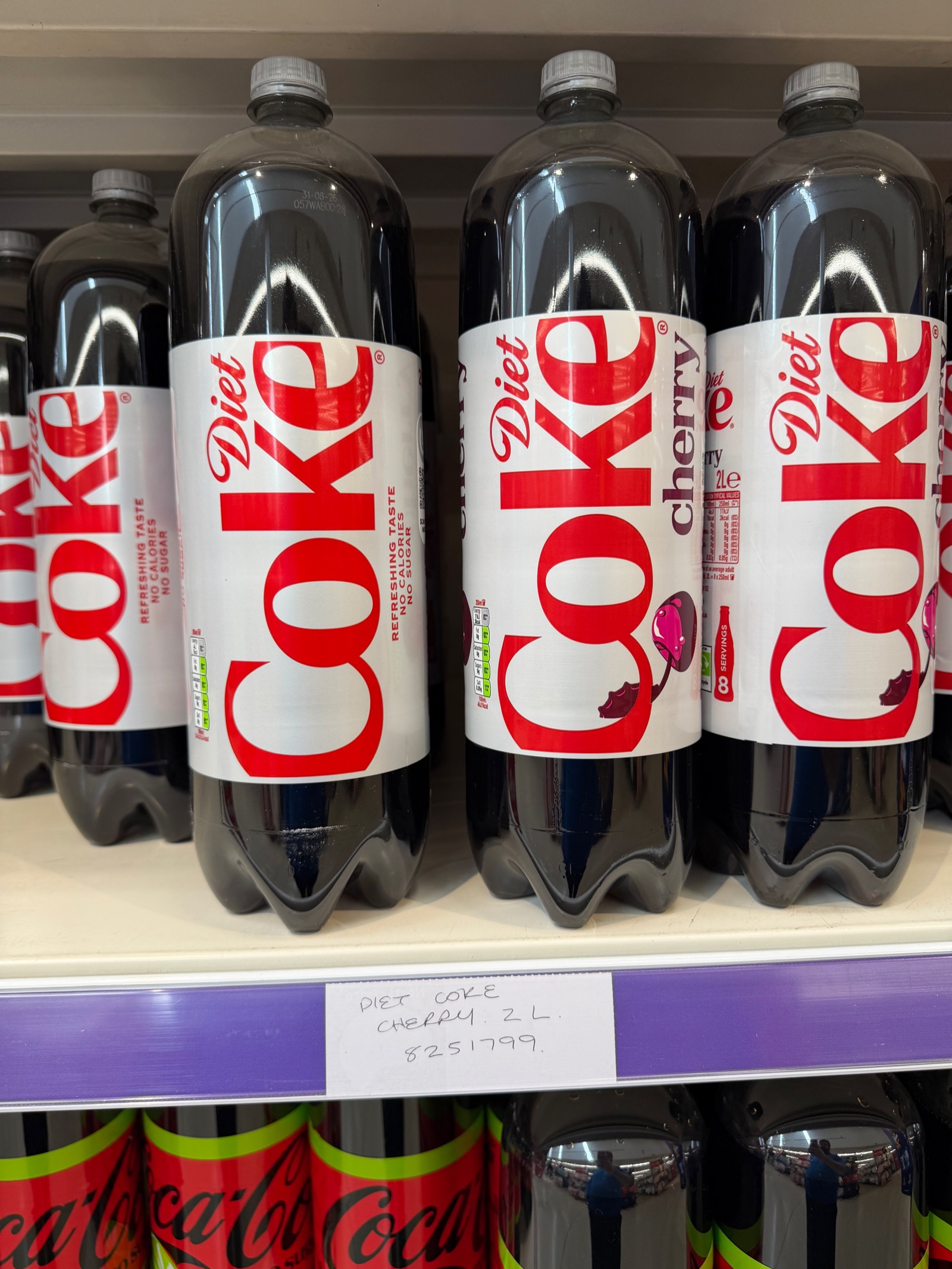 A supermarket fixture photographed during a Maat visit