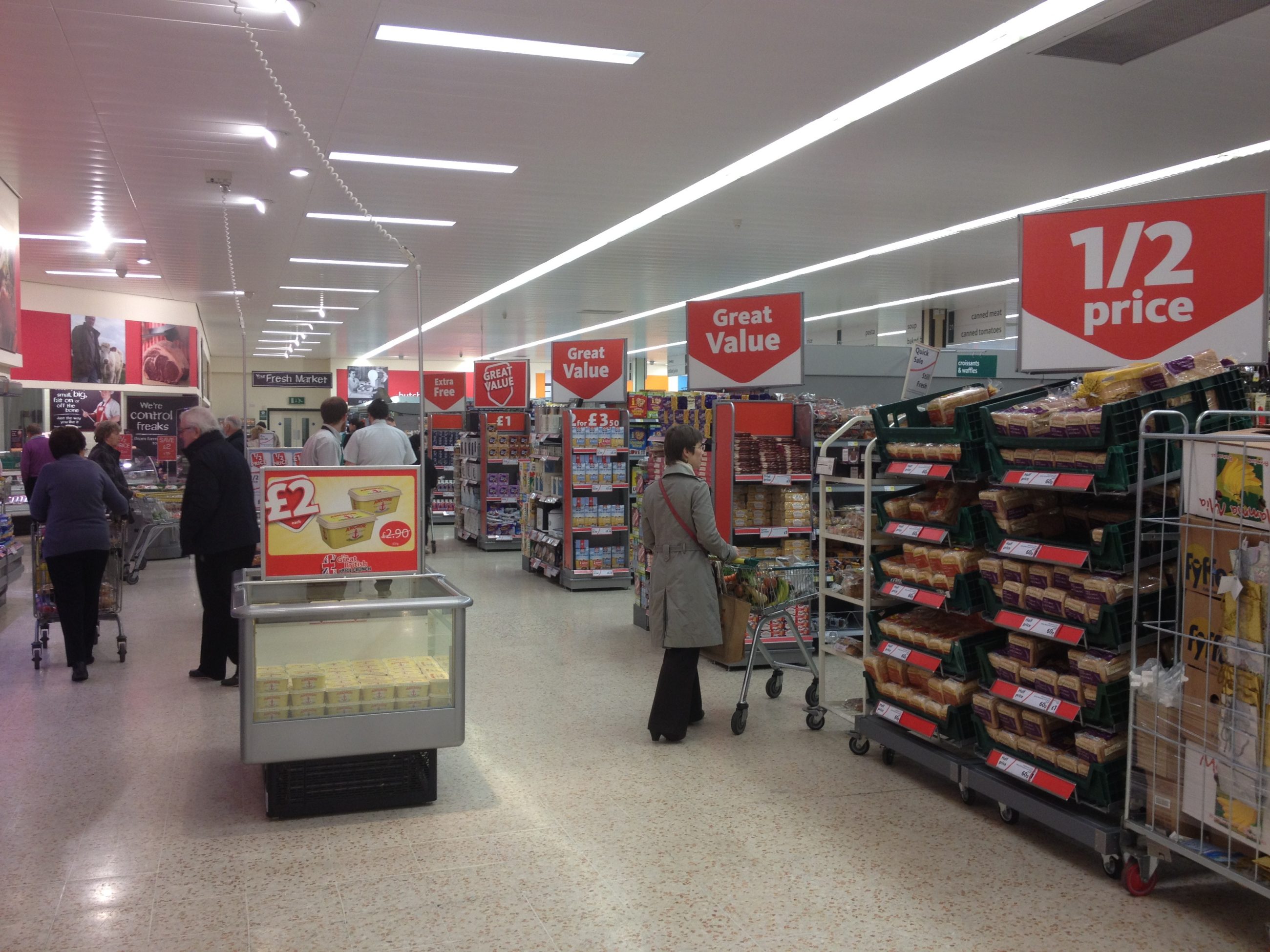 Morrisons back aisle
