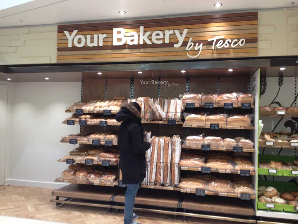 Your Bakery by Tesco features the core offer in Tooley St