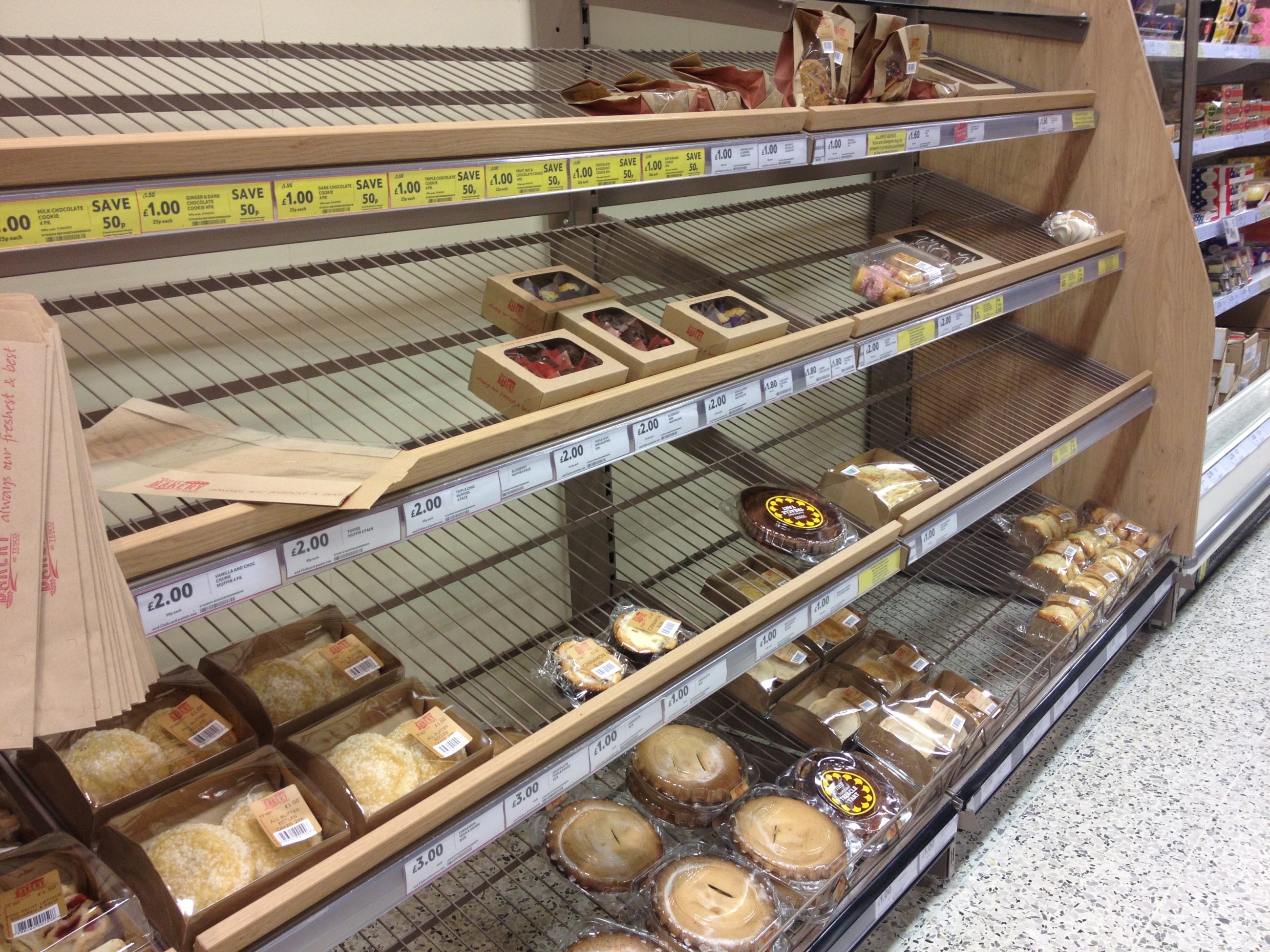 Availability is allowed to go beyond unacceptable. Lost sales galore.