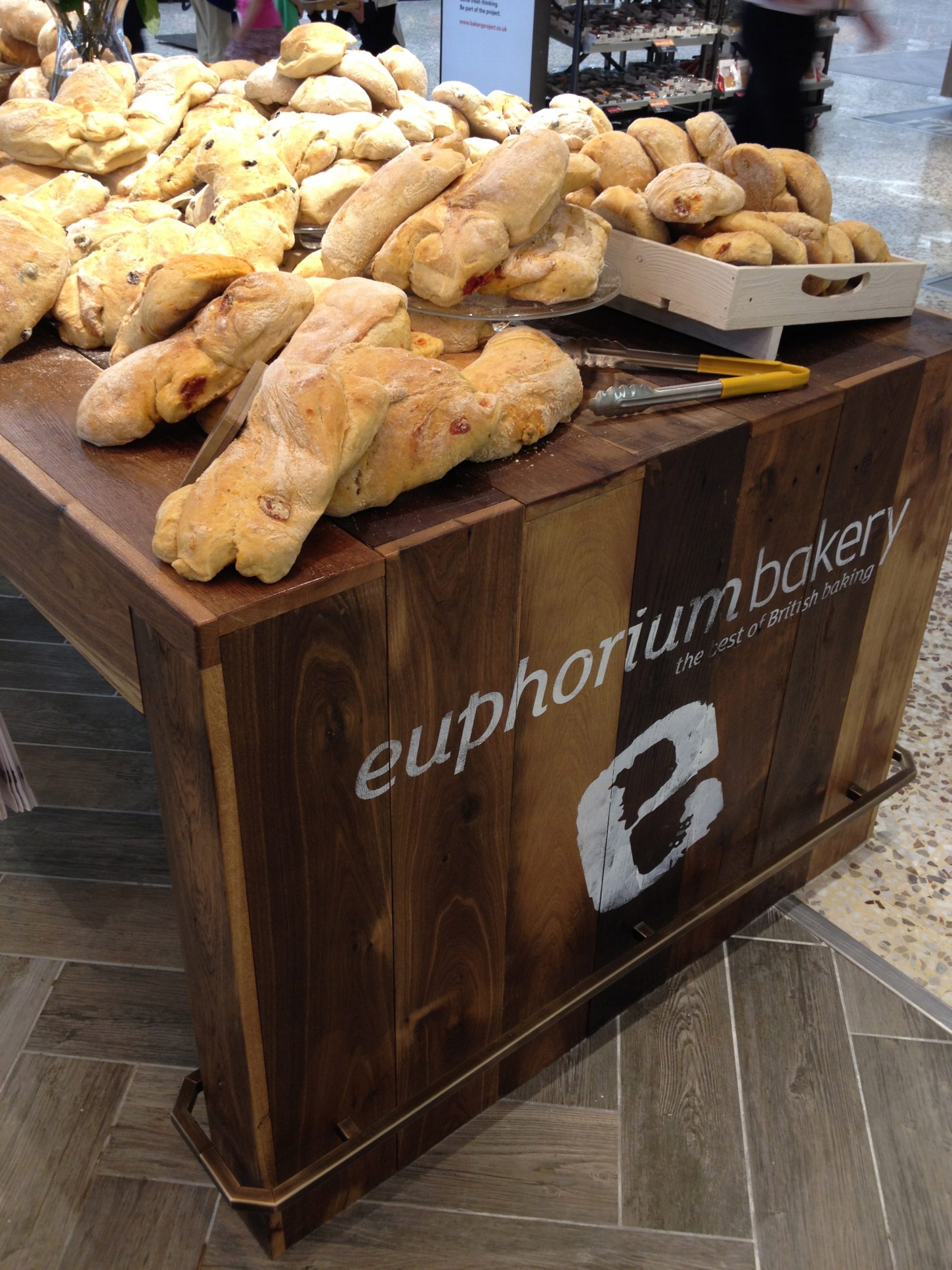 Euphorium is in London stores, Watford and some further stores in the South East.