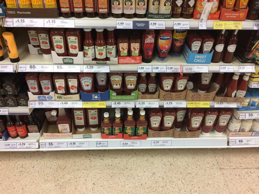 How many Tomato Sauce varieties in an assortment?