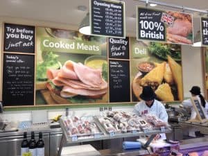 The Deli was smartened up with new signage.
